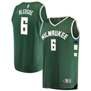 Men's Milwaukee Bucks Eric Bledsoe Fast Break Road Replica Player Jersey - Icon Edition