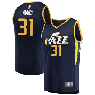 Men's Utah Jazz Georges Niang Fanatics Branded Navy Fast Break Player Jersey - Icon Edition