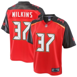 Men's Tampa Bay Buccaneers Mazzi Wilkins NFL Pro Line Red Big & Tall Player Jersey