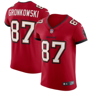 Men's Tampa Bay Buccaneers Rob Gronkowski Nike Red Vapor Elite Jersey