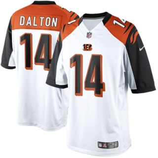 Men's Cincinnati Bengals Andy Dalton Nike White Limited Jersey