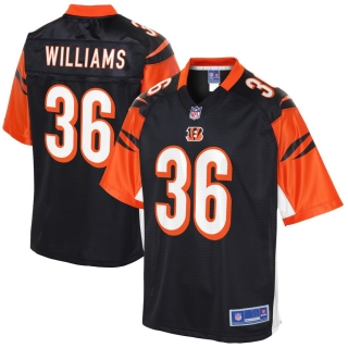 Men's Cincinnati Bengals Shawn Williams NFL Pro Line Black Big & Tall Player Jersey