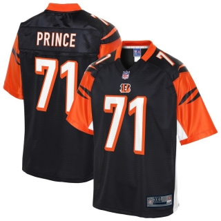 Men's Cincinnati Bengals Isaiah Prince NFL Pro Line Black Big & Tall Player Jersey