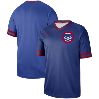 Men's Chicago Cubs Nike Royal Cooperstown Collection Legend V-Neck Jersey