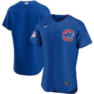 Men's Chicago Cubs Nike Royal Alternate 2020 Authentic Team Jersey