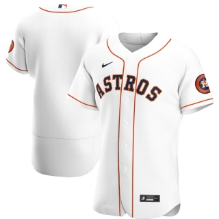 Men's Houston Astros Nike White Home 2020 Authentic Team Jersey