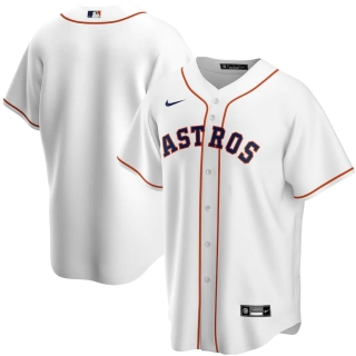 Men's Houston Astros Nike White Home 2020 Replica Team Jersey