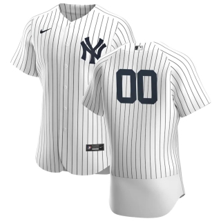 Men's New York Yankees Nike White 2020 Home Authentic Custom Jersey