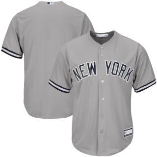 Men's New York Yankees Gray Big & Tall Replica Team Jersey