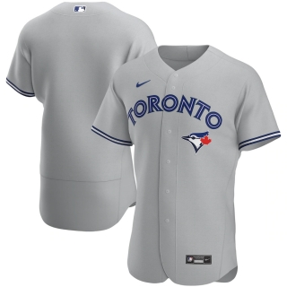 Men's Toronto Blue Jays Nike Gray Road 2020 Authentic Team Jersey