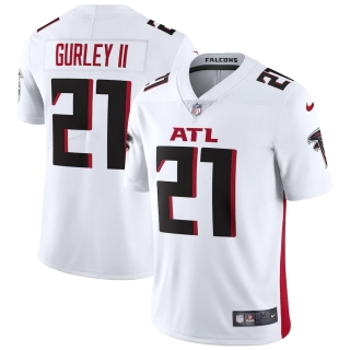 Men's Atlanta Falcons Todd Gurley II Nike White Vapor Limited Jersey