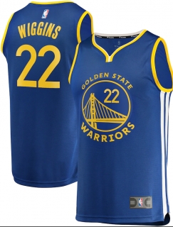 Men's Golden State Warriors Andrew Wiggins Fanatics Branded Royal 2020-21 Fast Break Replica Jersey - Icon Edition