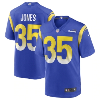 Men's Los Angeles Rams Xavier Jones Nike Royal Game Jersey