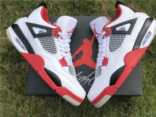 Authentic Air Jordan 4 “Fire Red”