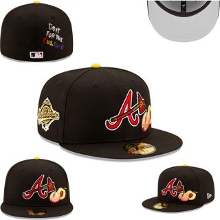 MLB Atlanta Braves Fitted Hat SF - 353