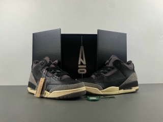 Perfect Air Jordan 3 “Black” AMM  Men's Shoes