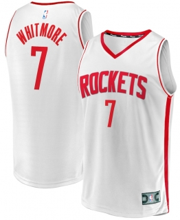 Men's Houston Rockets Cam Whitmore Fanatics White Fast Break Replica Player Jersey - Association Edition