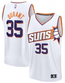 Men's Phoenix Suns Kevin Durant Fanatics White Fast Break Replica Player Jersey - Association Edition