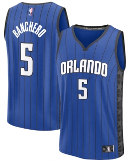 Men's Orlando Magic Paolo Banchero Fanatics Blue Fast Break Replica Player Jersey - Statement Edition