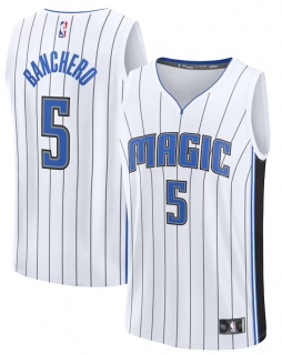 Men's Orlando Magic Paolo Banchero Fanatics White Fast Break Replica Player Jersey - Association Edition