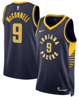 Unisex Indiana Pacers TJ McConnell Nike Navy Swingman Replica Jersey - Icon Edition