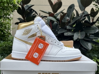 Authentic Air Jordan 1 High OG WMNS “Metallic Gold”