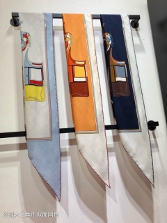 Hermes scarf 188X94cm 70羊绒30真丝 E153 (1)_2349533