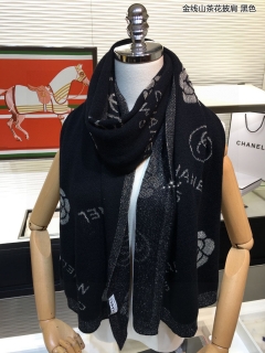 Chanel scarf 62X195cm E07 (2)_2407517