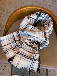 Chanel scarf 200X45cm 100羊绒 E10 (13)_2407526