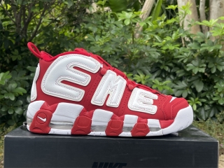 Authentic Supreme x Air More Uptempo “Red”