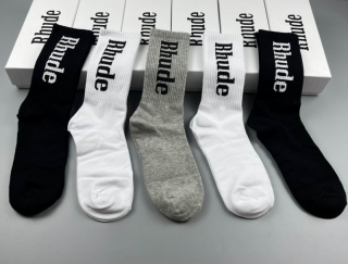 Rhude flat socks 06 (7)_2449639