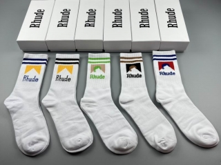 Rhude flat socks 07 (9)_2449640