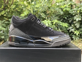 Authentic Air Jordan 3 “Black Cat”