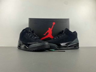 Perfect Air Jordan 3 “Black Cat” Men's Shoes