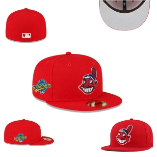 MLB Cleveland Indians Fitted Hat SF -310