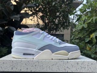 Authentic Air jordan 4 RM“Diffused Blue AshenSlate”