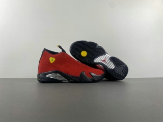 Perfect Air Jordan 14 “Ferrari” Men's Shoes