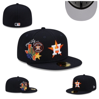 MLB Houston Astros Fitted Hat SF -349