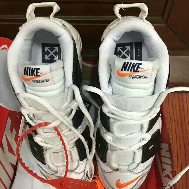 nike uptempo x off white