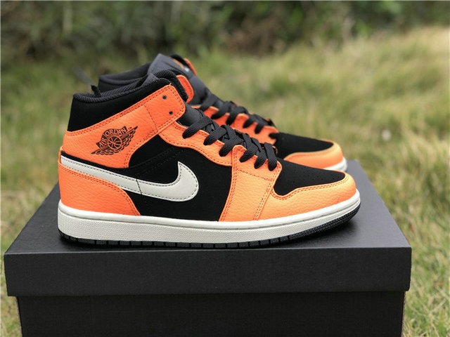 jordan 1 low orange black w